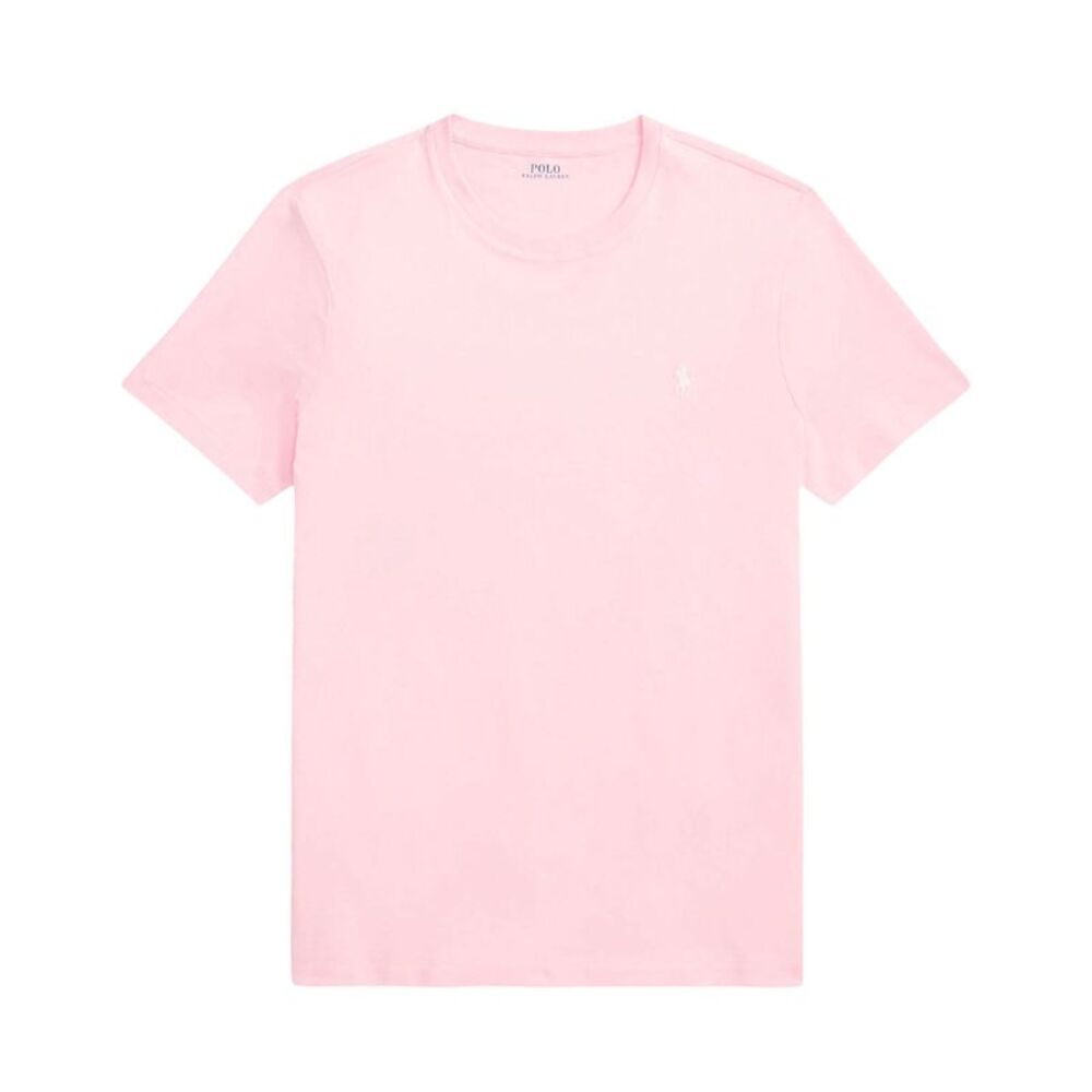 Polo Ralph Lauren Mens Classic Fit Crew Neck T-Shirt Small Garden Pink - NWT